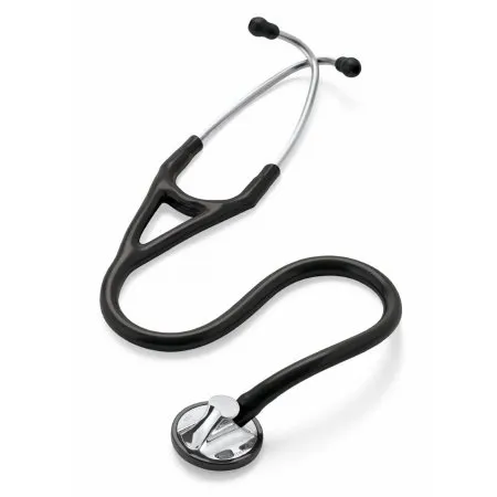 3M - 2160 - Littmann Master Cardiology Stethoscope, 27" L, Black Tube, Latex-Free, Soft Sealing Eartip