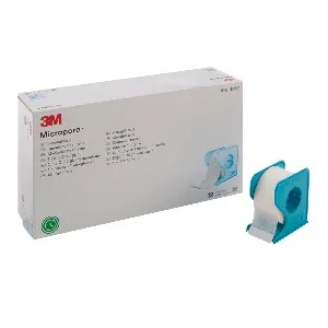 3M - 1535-1 - Micropore Hypoallergenic Paper Surgical Tape with Dispenser