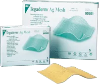 3M - 90503 - Tegaderm ag mesh dressing with silver, 8" x 8"