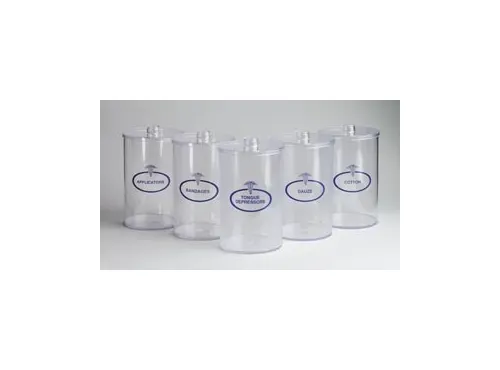 Dukal - 4011 - Sundry Jars Plastic Labeled Clear