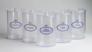 Tech Med Services - From: 4011 To: 4019 -  Plastic Sundry Jars Imprint, Plastic Lids