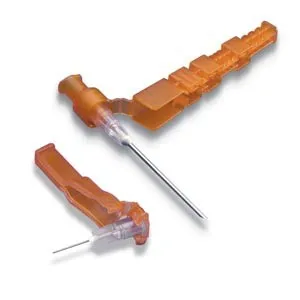 Smiths Medical ASD - 4291 - Needle, Safety, Hypodermic, 25G x 5/8", Hub Color Orange, 100/bx, 8 bx/cs (US Only)