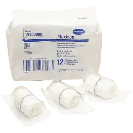 Hartmann - Flexicon - 19200000 -  Conforming Bandage  2 Inch X 4 1/10 Yard 1 per Pack Sterile 1 Ply Roll Shape