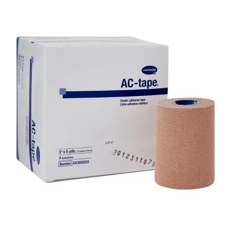 Hartmann - 64300000 - AC tape Athletic Tape AC tape Tan 3 Inch X 5 Yard Cotton NonSterile