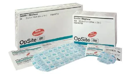 Smith & Nephew - OpSite Post Op - 66000708 -  Transparent Film Dressing with Pad  2 X 2 1/2 Inch 3 Tab Delivery Rectangle Sterile