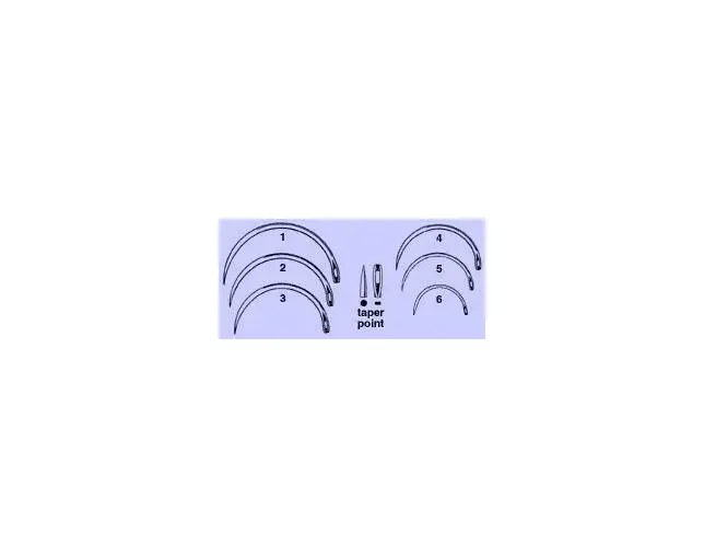 Anchor Products - 1859-5DC - Taper Point Suture Needle Anchor Mcgowan Type Size 5 Needle Single Use