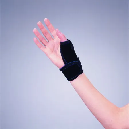 DeRoyal - Thermo-Form - 359SL - Thumb Support Thermo-form Small Hook And Loop Closure Right Hand Black