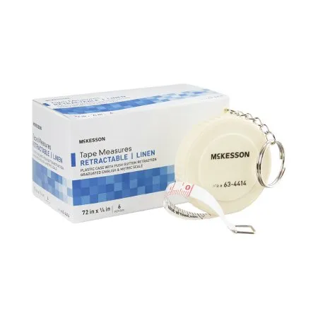 McKesson - 63-4414 - Measurement Tape 72 Inch Cloth Reusable English / Metric