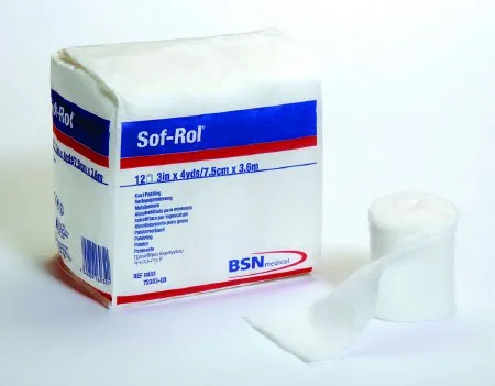 BSN Medical - Sof-Rol - 9052 - Sof Rol Cast Padding Undercast Sof Rol 2 Inch X 4 Yard Rayon NonSterile