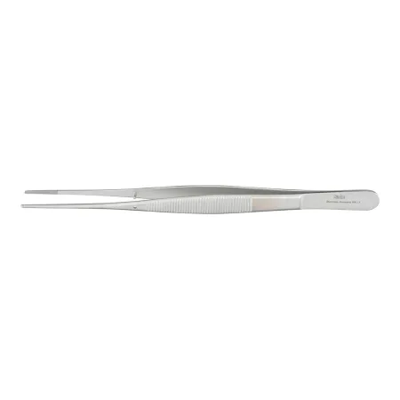 Integra Lifesciences - Miltex - 6-162 -  Tissue Forceps  Potts Smith 8 1/4 Inch Length OR Grade German Stainless Steel NonSterile NonLocking Thumb Handle Straight Serrated Tips with 1 X 2 Teeth