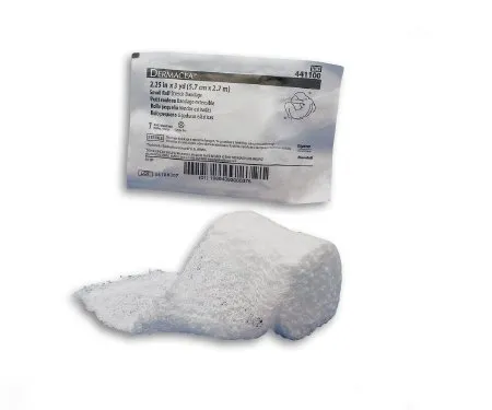 Cardinal - Dermacea - 441100 -  Fluff Bandage Roll  2 1/4 Inch X 3 Yard 1 per Pouch Sterile 6 Ply Roll Shape