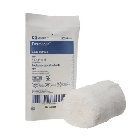 Cardinal Health - 441103 - Dermacea Sterile Gauze Fluff Rolls, 4-1/2" x 4-1/10 yds
