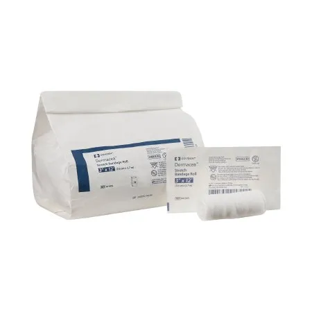 Cardinal - Dermacea - From: 441500 To: 441506 -  Conforming Bandage  4 Inch X 4 Yard 12 per Pack NonSterile 1 Ply Roll Shape