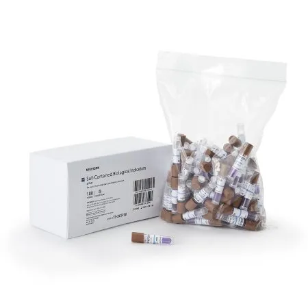 McKesson - From: 73-SCS025 To: 73-SCS100 - Sterilization Biological Indicator Vial Steam