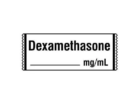 Shamrock Scientific - SA-3228 - Drug Label Shamrock Anesthesia Label Dexamethesone _____ Mg / Ml White 1/2 X 1 Inch