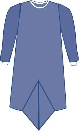 Medline - Prevention - DYNJP2304 - Surgical Gown With Towel Prevention X-large Blue Sterile Astm F1670 / Astm F1671 Disposable