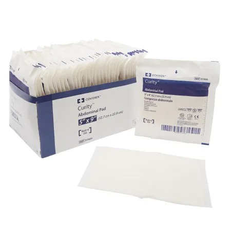 Cardinal - Curity - From: 9190A To: 9194A -  Abdominal Pad  5 X 9 Inch 1 per Pack Sterile Rectangle