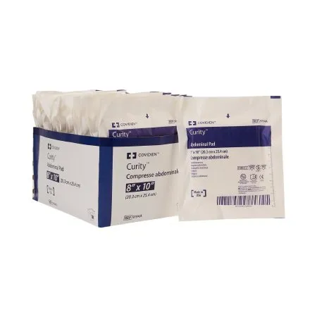 Cardinal - Curity - 9194A -  Abdominal Pad  8 X 10 Inch 1 per Pack Sterile Rectangle