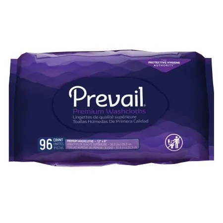 First Quality - Prevail - WW-902 - Personal Wipe Prevail Tub Refill Aloe / Vitamin E / Chamomile Fresh Scent 96 Count