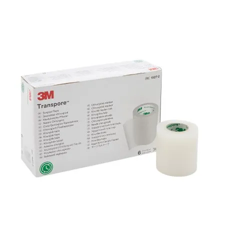 3M - 1527-2 - Transpore Medical Tape Transpore Transparent 2 Inch X 10 Yard Plastic NonSterile
