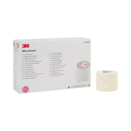 3M - 1528-2 - Microfoam Medical Tape Microfoam White 2 Inch X 5 1/2 Yard Elastic / Foam NonSterile