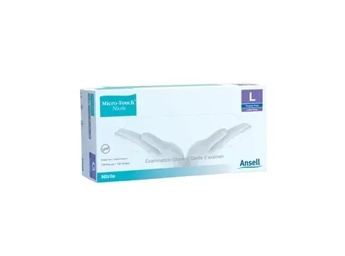 Ansell Healthcare - 6034302 - Ansell Micro-touch Nitrile Powder-free Synthetic Exam Gloves