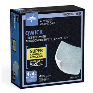 Medline - MSC5844Z - Qwick Non-Adhesive Wound Dressing