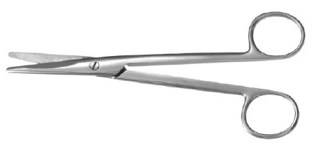 Integra Lifesciences - Padgett - PM-0460 - Operating Scissors Padgett Mayo 5-1/2 Inch Length Surgical Grade Stainless Steel Nonsterile Finger Ring Handle Straight Blade Blunt Tip / Blunt Tip