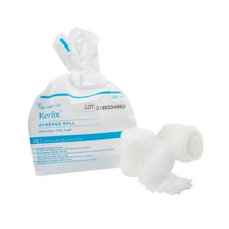 Cardinal - Kerlix - 1801- - Fluff Bandage Roll  2 1/4 Inch X 3 Yard 12 per Pack NonSterile 6 Ply Roll Shape