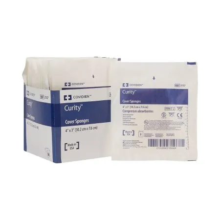 Cardinal - Curity - 3157 -  Nonwoven Sponge  3 X 4 Inch 2 per Pack Sterile 4 Ply Rectangle