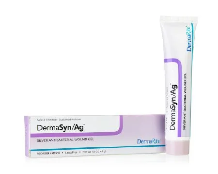 DermaRite  - DermaSyn/Ag - 00510 - Industries  Silver Wound Gel  NonSterile