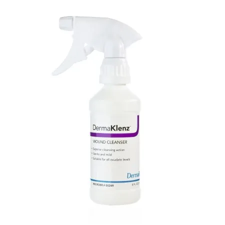 DermaRite  - DermaKlenz - 00249 - Industries  Wound Cleanser  8 oz. Spray Bottle NonSterile