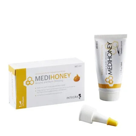 Medihoney - MEDIHONEY - 31515 - McKesson  Honey Wound and Burn Dressing  1.5 oz. Paste