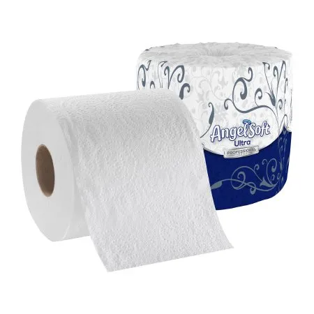 Georgia-Pacific Consumer - 16560 - Georgia Pacific Angel Soft Ultra Professional Series Toilet Tissue Angel Soft Ultra Professional Series White 2 Ply Standard Size Cored Roll 400 Sheets 4 X 4 1/5 Inch