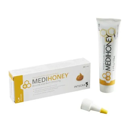McKesson - MEDIHONEY - 31535 - Honey Wound and Burn Dressing MEDIHONEY 3.5 oz. Paste Sterile