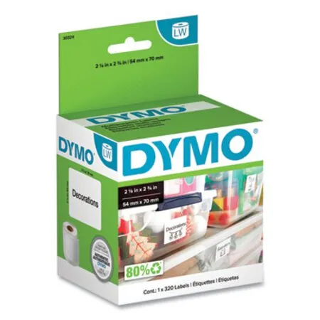 Avery - DYM-30324 - Lw Multipurpose Labels, 2.75 X 2.12, White, 320 Labels/roll