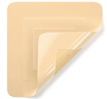 3M - TIELLE Lite - MTL301EN -  Foam Dressing  4 1/4 X 4 1/4 Inch With Border Film Backing Adhesive Square Sterile