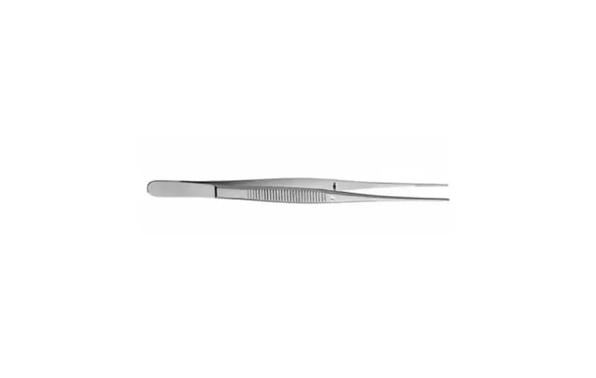 V. Mueller - SU2370 - Dressing Forceps Semken 4-7/8 Inch Length Surgical Grade Stainless Steel Straight Serrated, Delicate