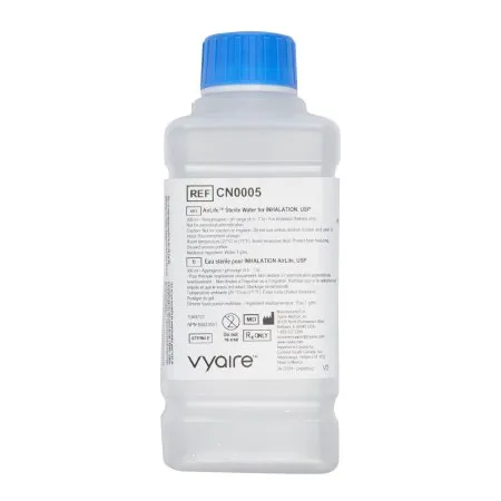 VyAire Medical - AirLife - CN0005 -   Respiratory Therapy Solution Sterile Water Solution Bottle 500 mL