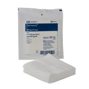 Cardinal - From: 441208 To: 441503  Dermacea   Gauze Sponge Dermacea 3 X 3 Inch 2 per Pack Sterile 12 Ply Square