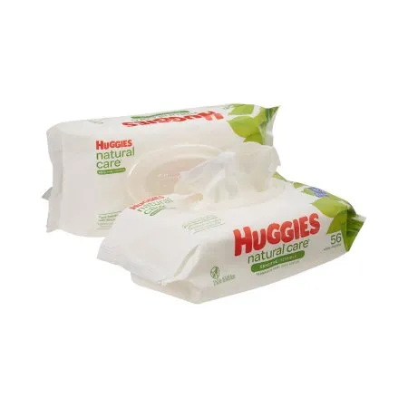 Kimberly Clark - Huggies Natural Care - From: 31803 To: 31816 -  Baby Wipe  Soft Pack Aloe / Vitamin E Unscented 56 Count