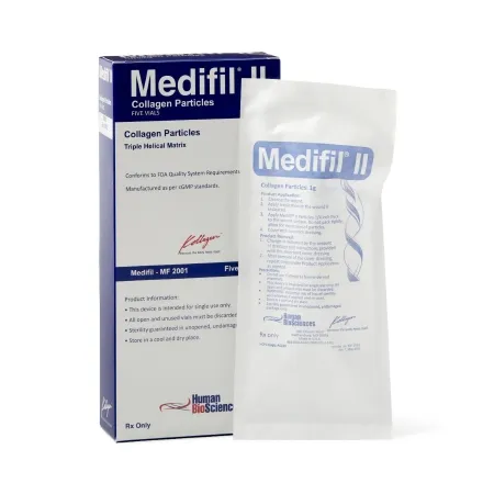 Medline - Medifil II - BOOMF2001 - Collagen Particles Medifil II 1 Gram