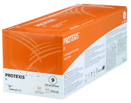 Cardinal - 2D72PT90X - Protexis PI Surgical Glove Protexis PI Size 9 Sterile Polyisoprene Standard Cuff Length Smooth Ivory Chemo Tested
