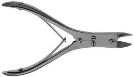 V. Mueller - OS4723-001 - Bone Cutting Forceps V. Mueller Kleinert-Kutz 5-1/2 Inch Length Plier Handle with Spring Straight