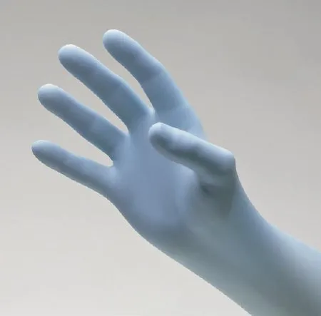 Innovative Healthcare - 157100 - Innovative NitriDerm Ultra Blue Exam Glove NitriDerm Ultra Blue Small NonSterile Nitrile Standard Cuff Length Fully Textured Light Blue Chemo Tested / Fentanyl Tested