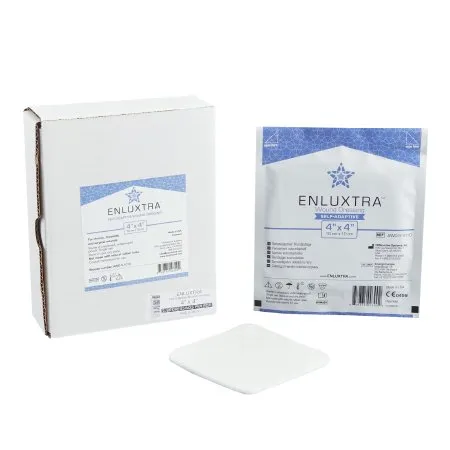 OS Novation Systems - From: AWD-5-1010C To: AWD-5-1515C - Enluxtra Self Adaptive Super Absorbent Dressing Enluxtra Self Adaptive 4 X 4 Inch Square