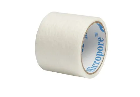 3M - 1532S-1 - Micropore Paper Tape Plus Medical Tape  Micropore Paper Tape Plus White 1 Inch X 1 1/2 Yard Paper NonSterile