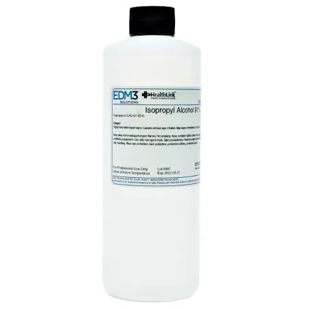 EDM 3 - 400682 - Chemistry Reagent Isopropanol ACS Grade 91% 16 oz.