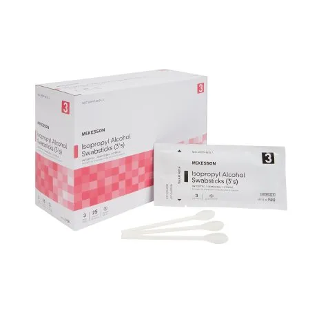 McKesson - From: 986 To: 988 - Impregnated Swabstick 10% Strength Povidone Iodine Individual Packet Sterile