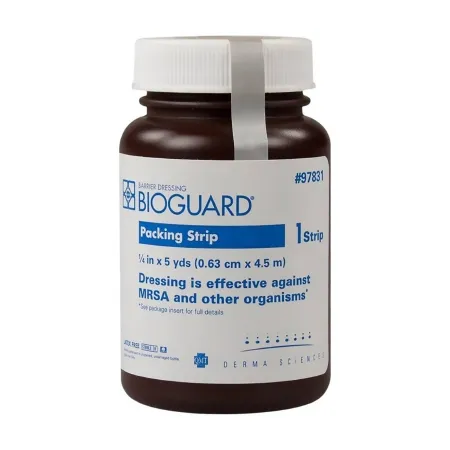 Derma Sciences - From: 97831 To: 97832  BioguardWound Packing Strip Bioguard PolyDADMAC 1/4 Inch X 5 Yard Sterile